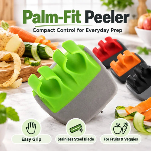 🔥LIMITED-TIME 50% OFF! Palm Vegetable Peeler Set – Soft Grip Handheld Fruit & Veggie Peeler!!!