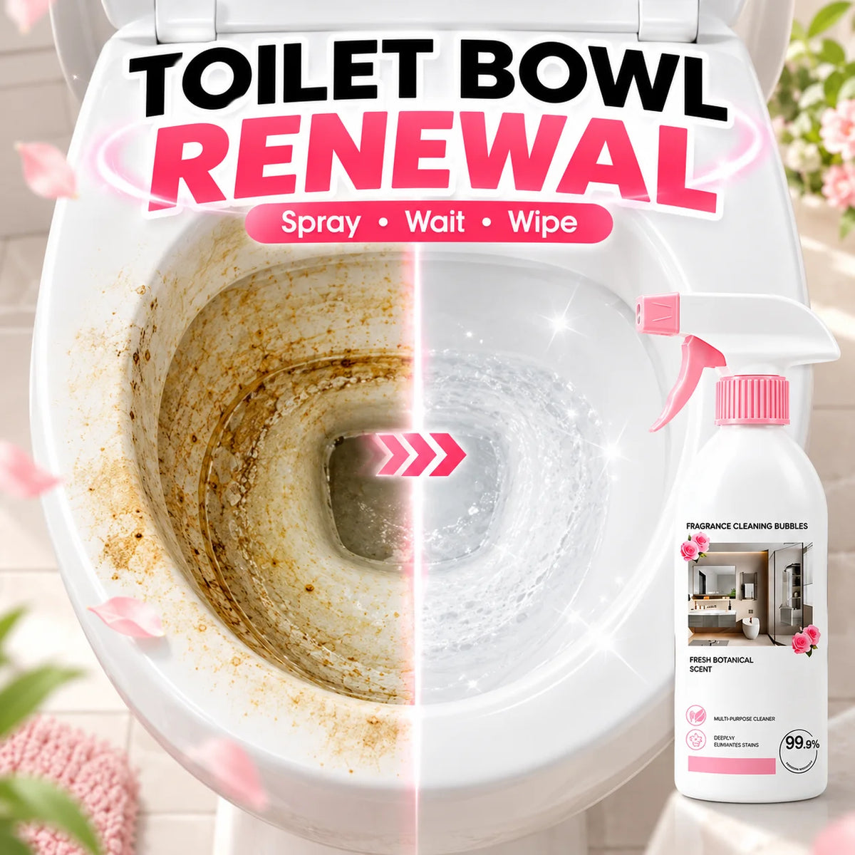 ⏳Limited-time offer⏰Multi-Purpose Bathroom Cleaner Spray